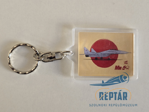 RepTár műanyag szögletes kulcstartó-többféle mintában